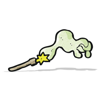 卡通魔杖