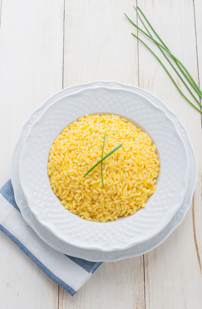 藏红花烩饭