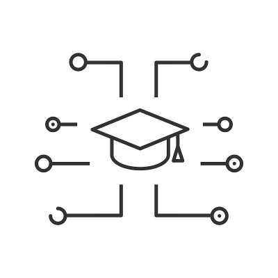 数字教育图标