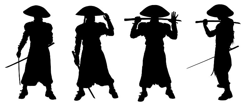 人与剑。