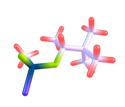 白色上索曼的分子结构