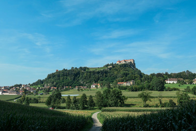 奥地利的Riegersburg乡村