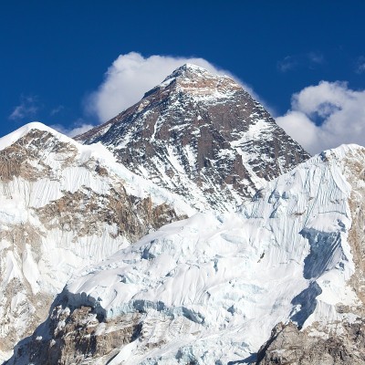 珠穆朗玛峰尼泊尔喜马拉雅山