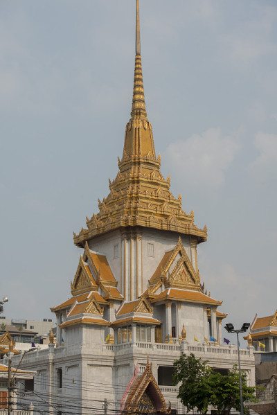 亚洲泰国曼谷中国城wat traimit