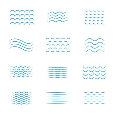 海浪图标