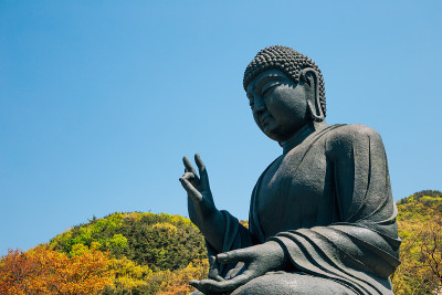 韩国天安市学苑寺的佛像