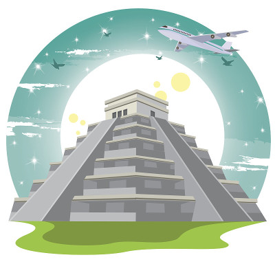 插图。奇琴伊察。