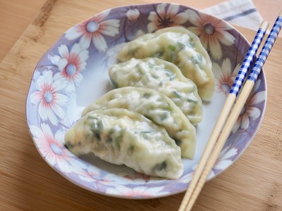 亚洲食品饺子，点心，肉馅饺子