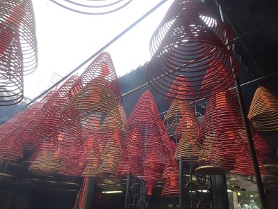 香港天后庙的景色