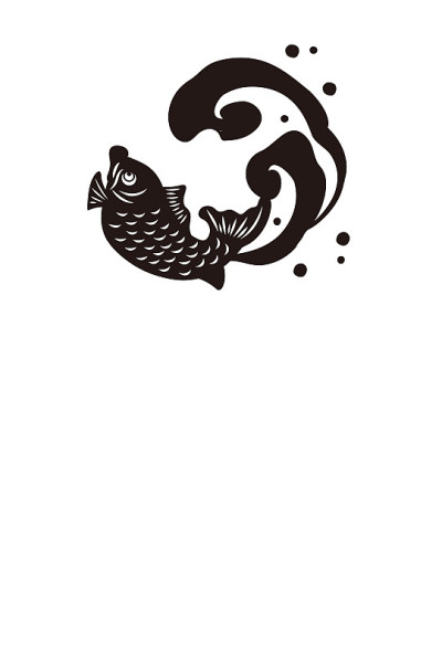 海鲷贺年卡插图