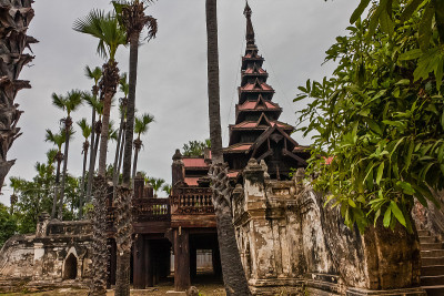 Bagaya修道院，曼德勒，缅甸