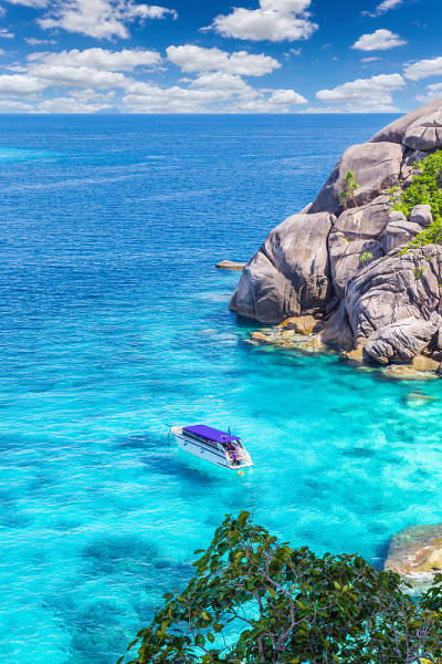美丽，热带海滩，斯米兰群岛，安达曼海