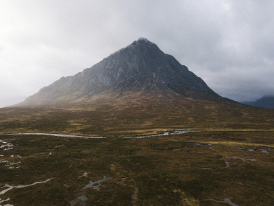 Glen Etive在苏格兰