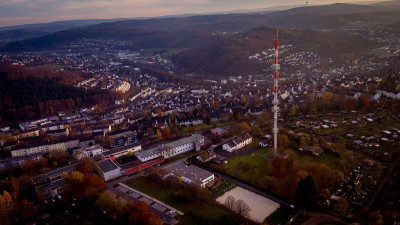 Siegen Weidenau的视图