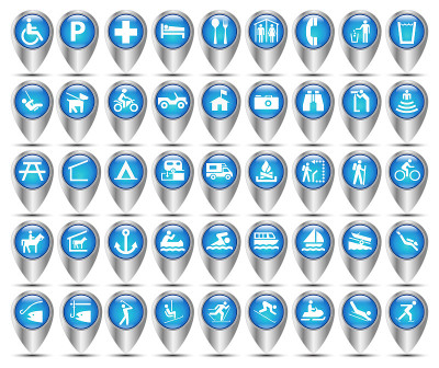 GPS Maker Park Blue