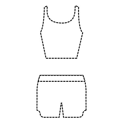 女性健身服偶像