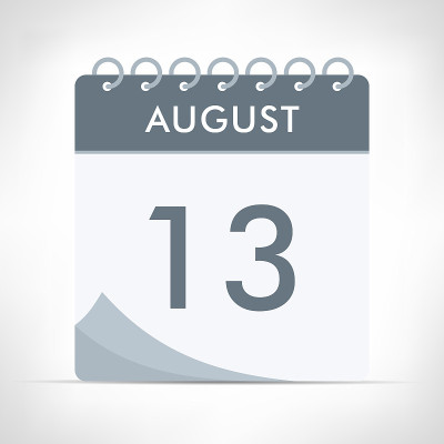 8月13日-日历图标