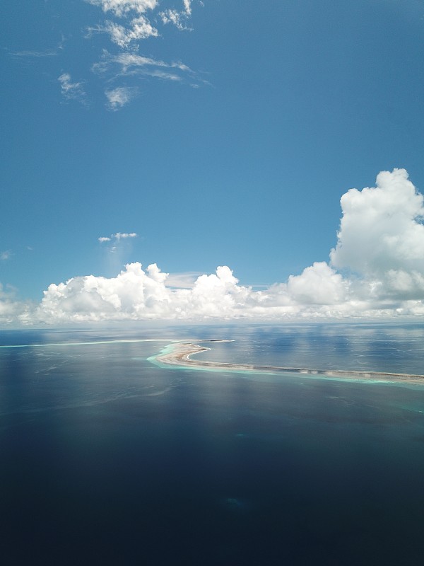 Ant atoll in Pohnpei, Micronesia