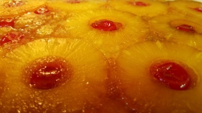 菠萝倒立饼