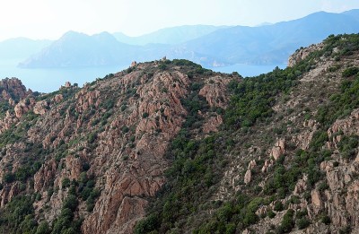 科西嘉岛全景