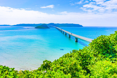 日本津岛大桥景观