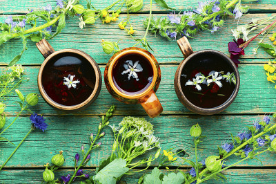 草本花卉茶