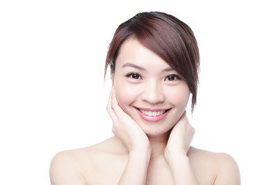 美女向你微笑
