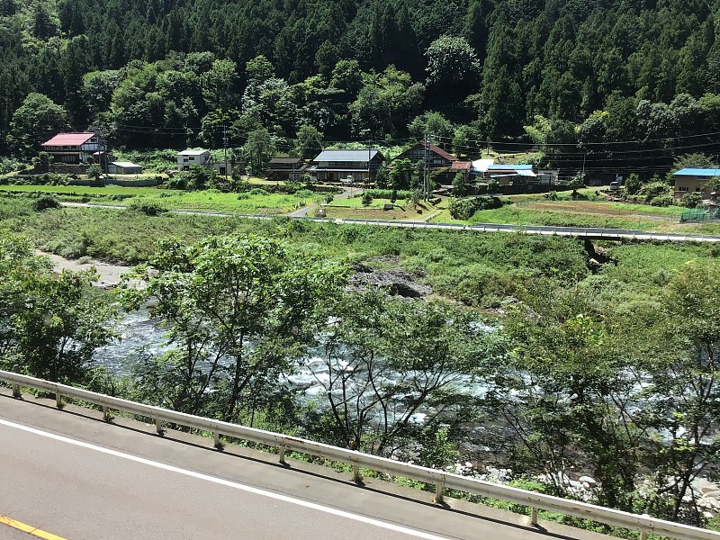 Nagara河上游的风景