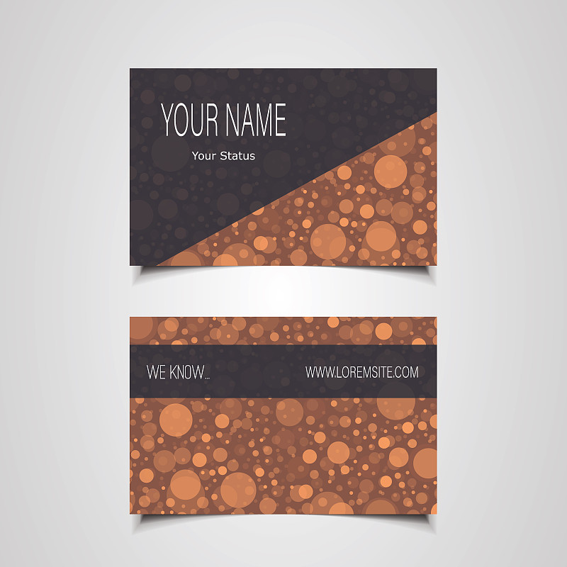 Business Card Design Template