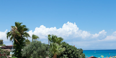 海滩上的海景