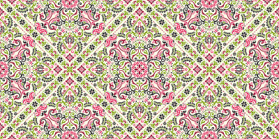 Seamless pattern based on ornament paisley Bandana