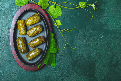 传统的中东dolma或tolma或sarma