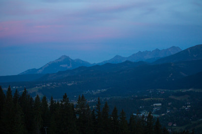 Tatry，波兰，夜景