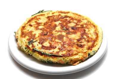 玉米粉圆饼
