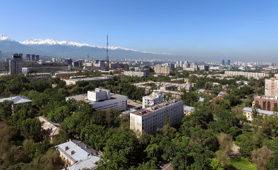 阿拉木图-鸟瞰图