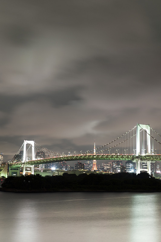 东京彩虹桥夜景