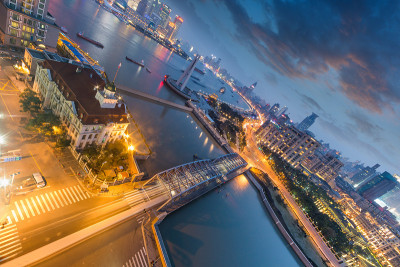 中国上海夜景