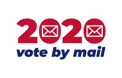 Vote by mail. Stay Safe concept. The 2020 United S