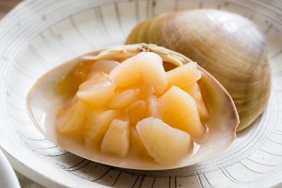 蛤蜊生鱼片