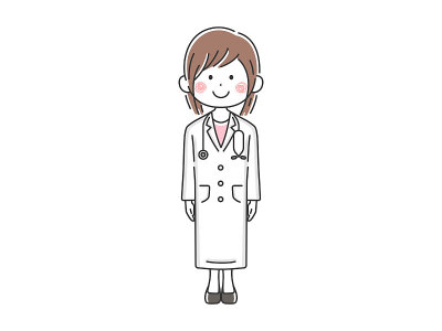 一个日本医生的插图。