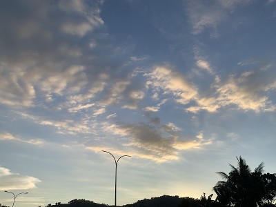 多云的天空