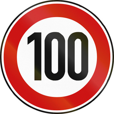 限速100