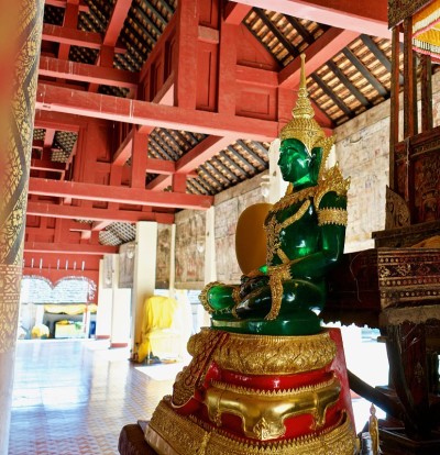 兰邦琅Wat Phra That Lampang Luang，一个13世纪的兰那风格的佛教寺庙，泰国