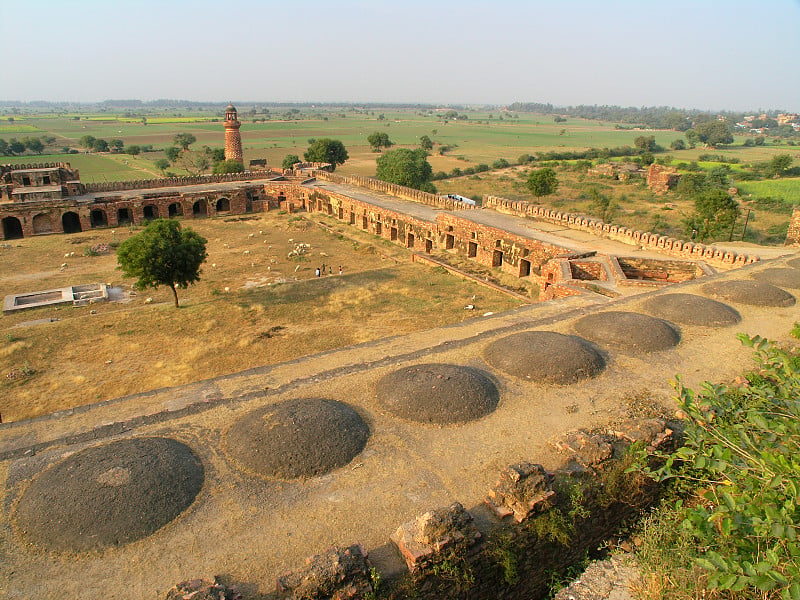 印度的鬼城。Fatehpur Sikri。