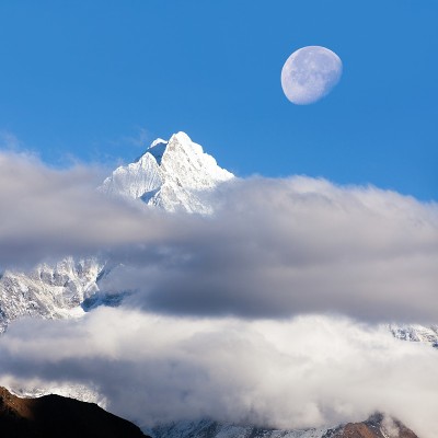 尼泊尔喜马拉雅山