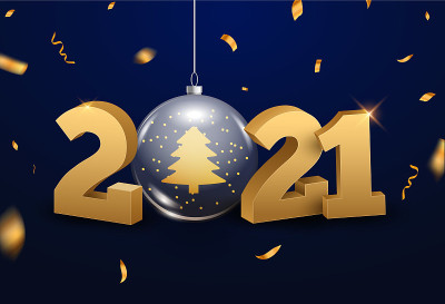 2021 new year happy chinese eve logo background
