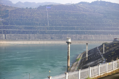 金沙江风光，水府县，中国云南省。