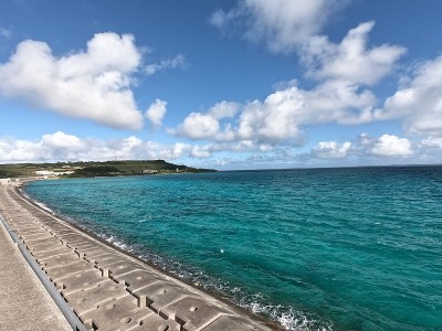 宫古岛的海景
