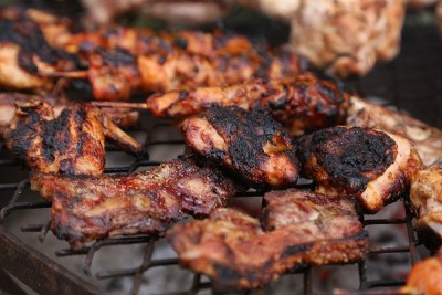 一种传统的南非braai。
