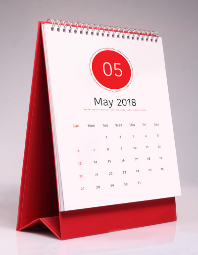 简单台历2018 - 5月